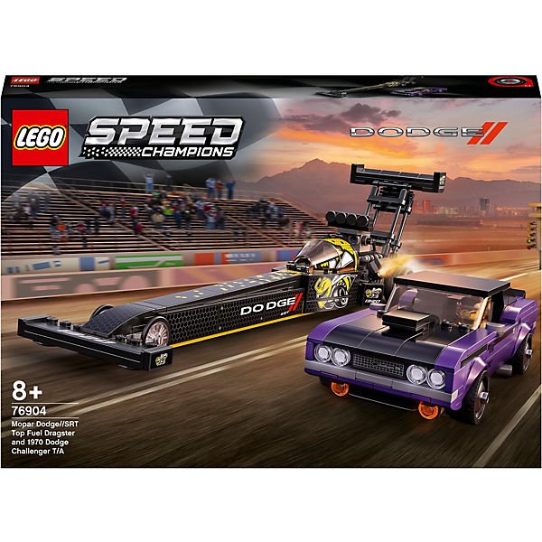 LEGO® Speed Champions: Mopar Dodge//SRT Dragster & 1970 Dodge Challenger - LEGO