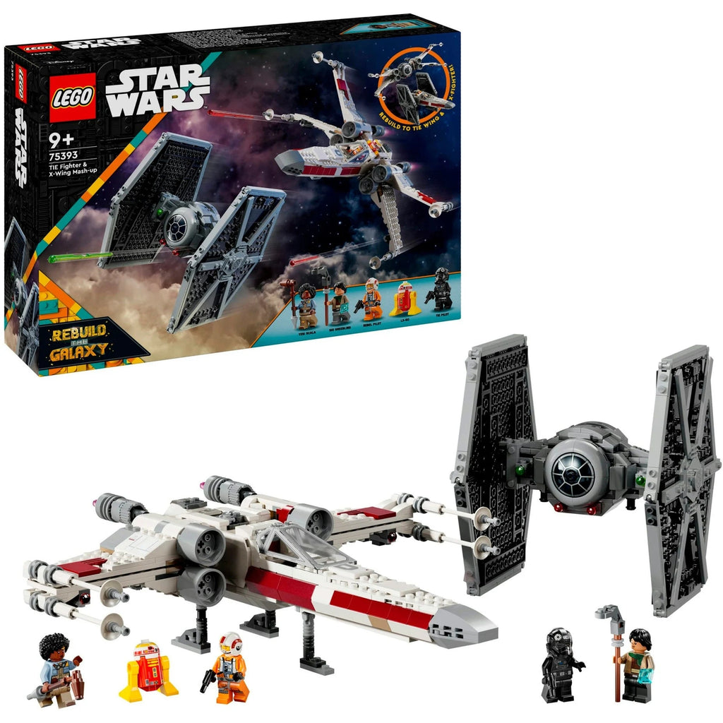 LEGO Star Wars 75393 - TIE Fighter & X - Wing Mash - up - LEGO