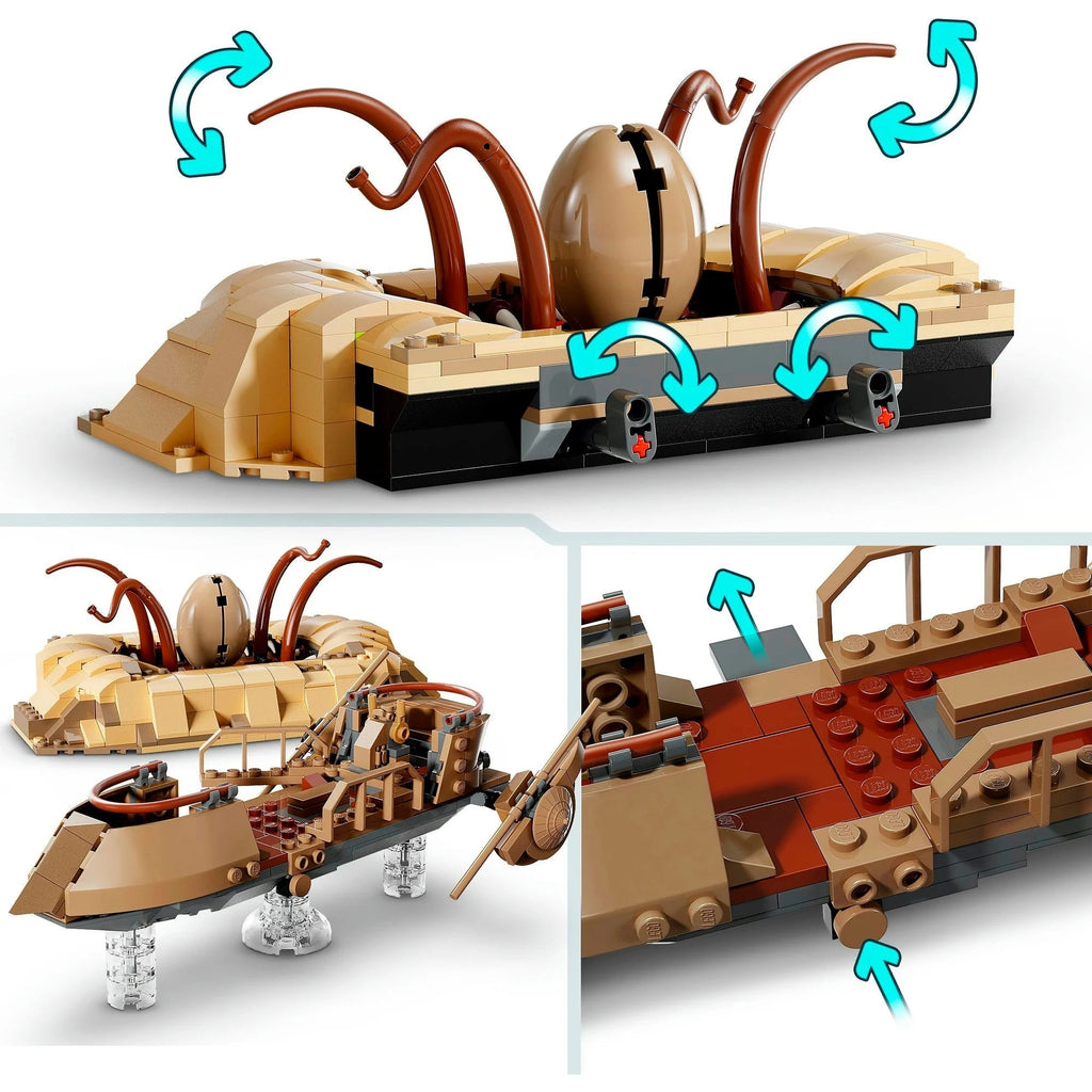 LEGO® Star Wars 75396 - Wüsten Skiff & Sarlacc Grube - LEGO