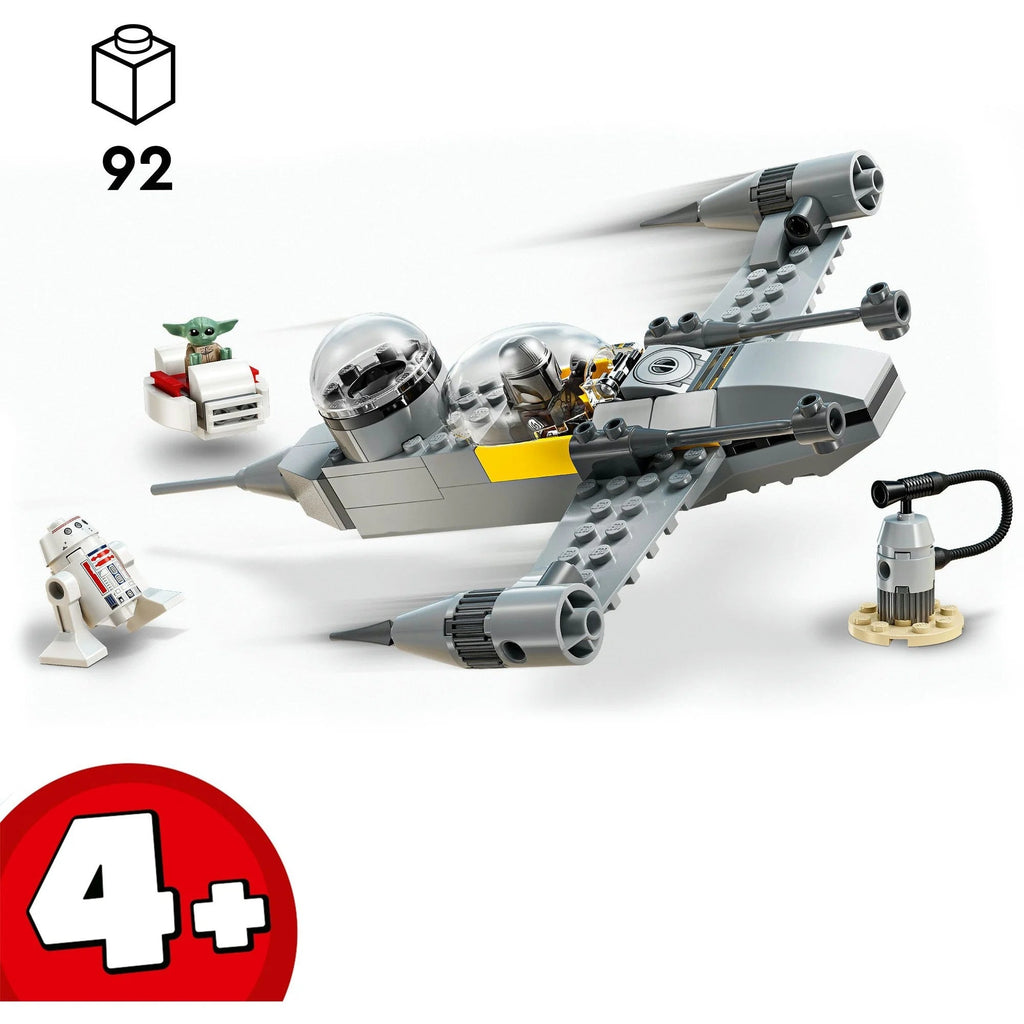 LEGO Star Wars 75410 - Mando and Grogu's N - 1 Starfighter - LEGO