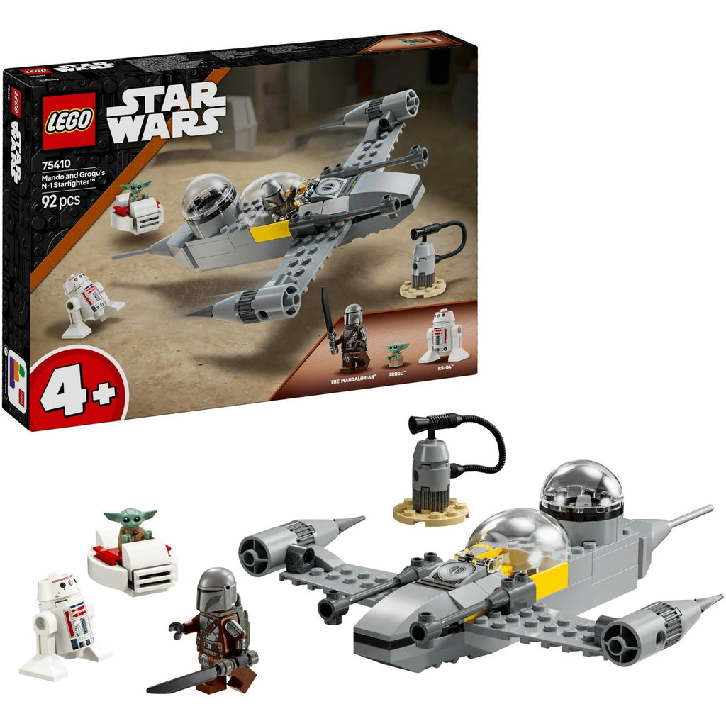 LEGO Star Wars 75410 - Mando and Grogu's N - 1 Starfighter - LEGO