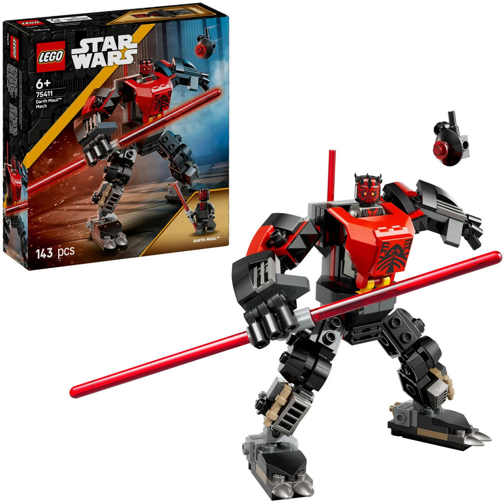 LEGO Star Wars 75411 Darth Maul Mech mit Minifigur & Lichtschwert