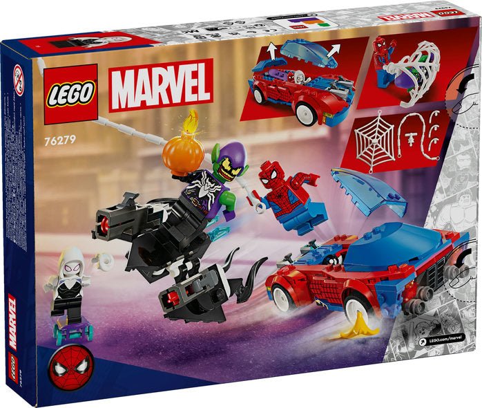 LEGO® Super Heroes - Spider - Mans Rennauto & Venom Green Goblin - LEGO