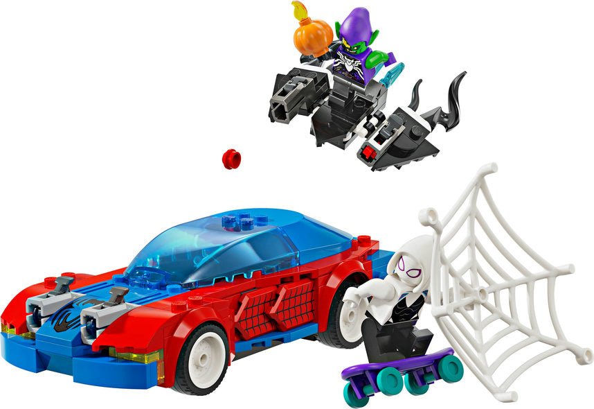 LEGO® Super Heroes - Spider - Mans Rennauto & Venom Green Goblin - LEGO