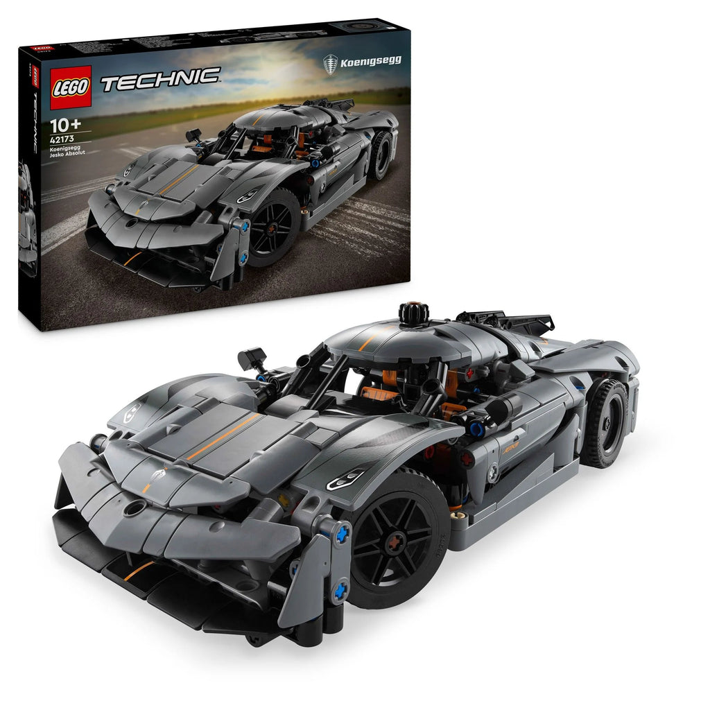 LEGO Technic 42173 - Koenigsegg Jesko Absolut Supersportwagen in Grau - LEGO