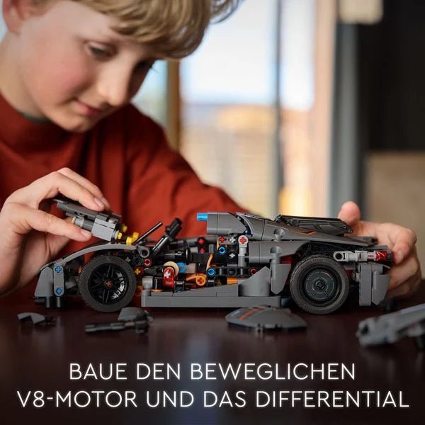 LEGO Technic 42173 - Koenigsegg Jesko Absolut Supersportwagen in Grau - LEGO