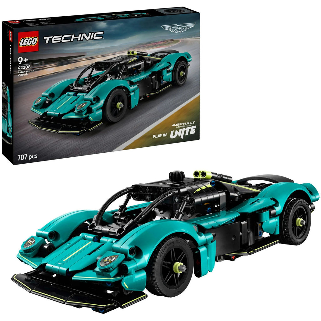 LEGO Technic 42208 Aston Martin Valkyrie – V12-Motor & Flügeltüren
