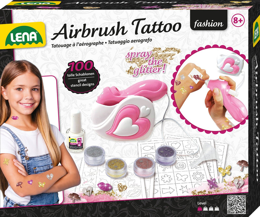 LENA® Airbrush Tattoo Studio - Simm Spielwaren