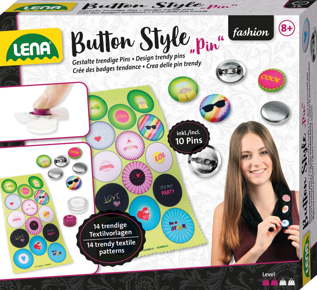 LENA® Button Style Pin - Simm Spielwaren