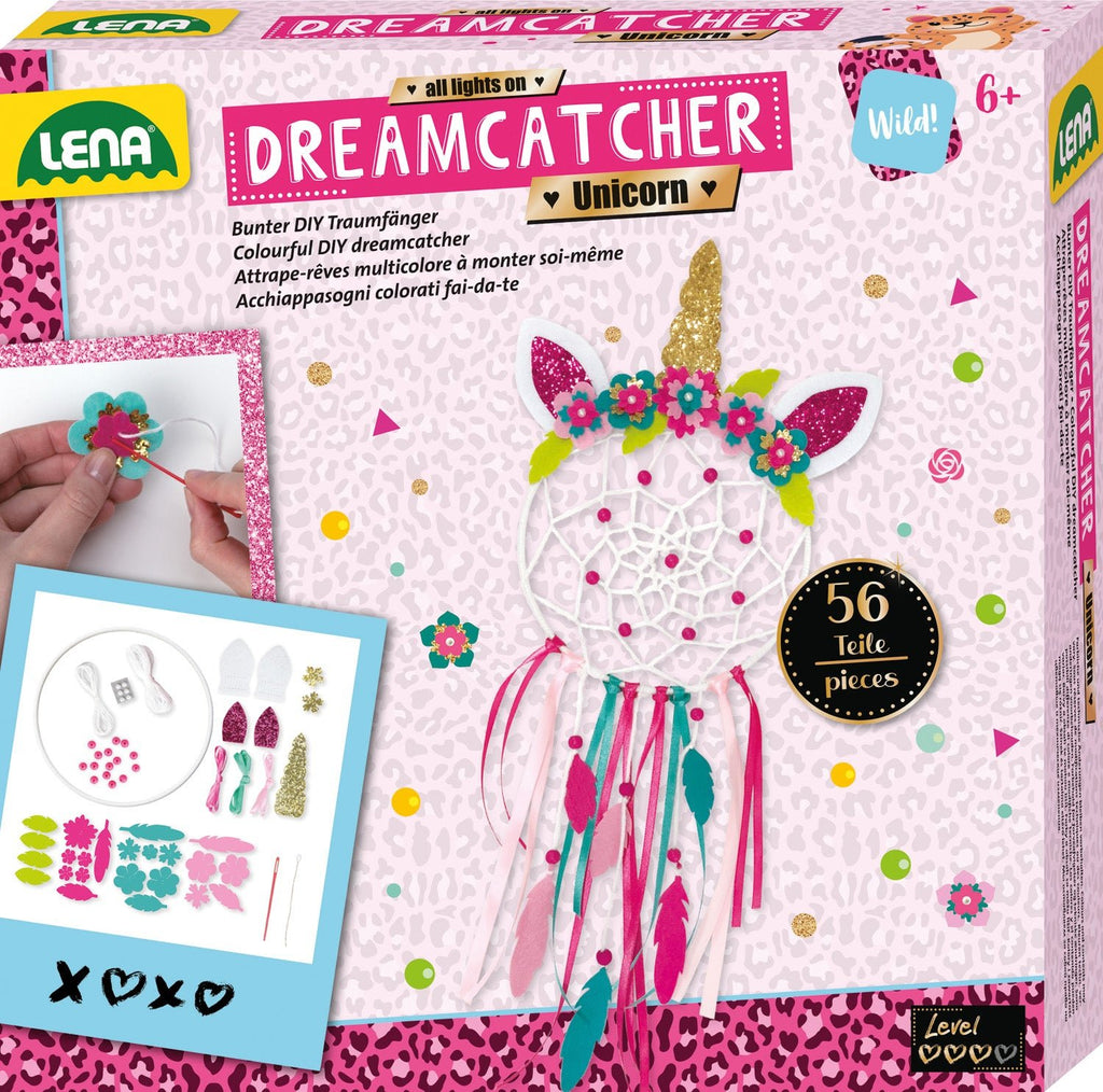 Lena - Dreamcatcher Einhorn, Faltschachtel - Simm Spielwaren