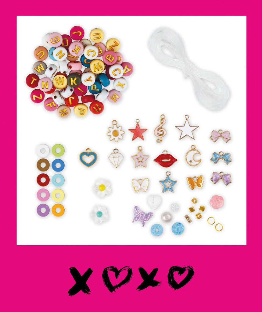 Bastelset LENA Freundschaftsarmbänder groß für kreative Kinder ab 8 Jahren
