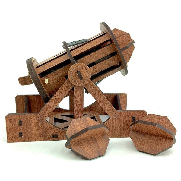 Leonardo da Vinci Holzbausatz Kanone funktionierendes Modell
