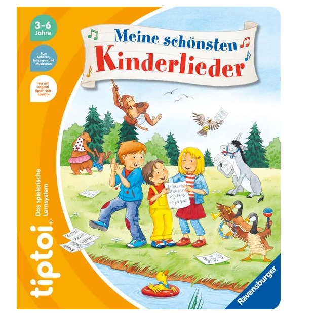 Lernspiel - Tiptoi®Buch - Meine schönsten Kinderlieder - Ravensburger