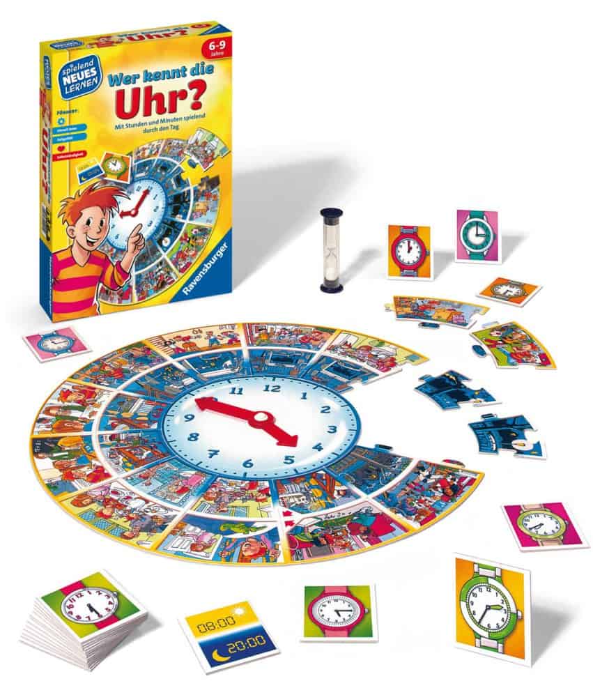 Lernspiel - Wer kennt die Uhr - Ravensburger