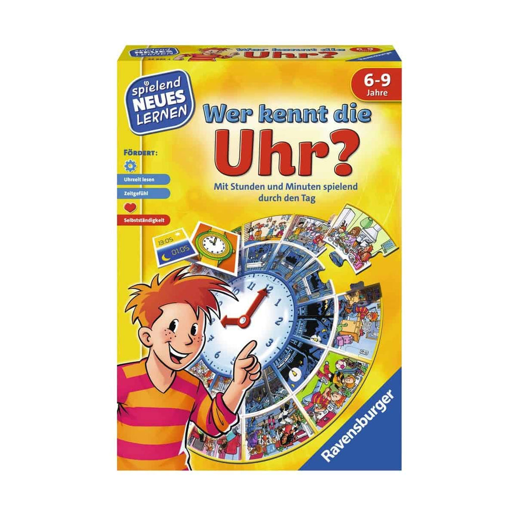 Lernspiel - Wer kennt die Uhr - Ravensburger