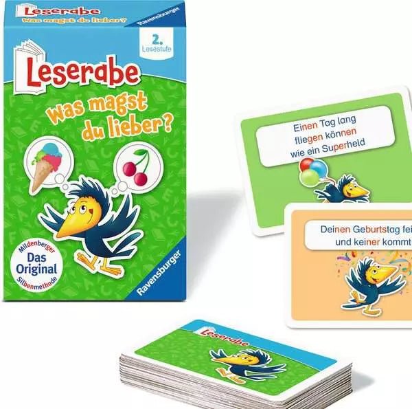 Leserabe - Lernspiel Was magst Du lieber? - Ravensburger