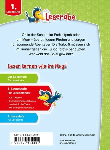 Leserabe Erstlesegeschichten Fußballfreunde Piraten