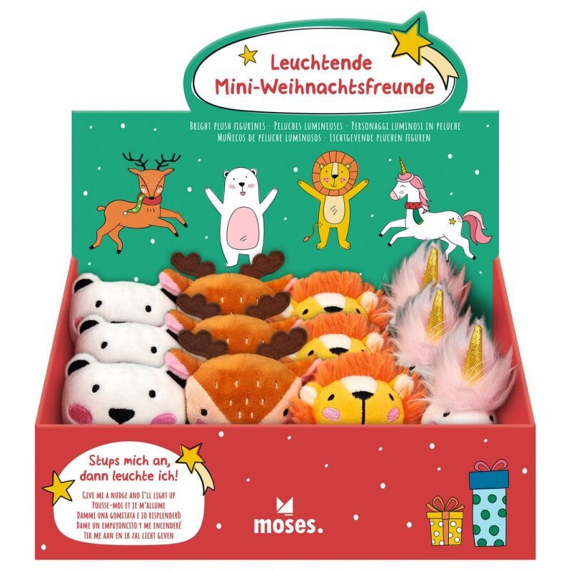 Leuchtende Mini - Weihnachtsfreunde - Moses