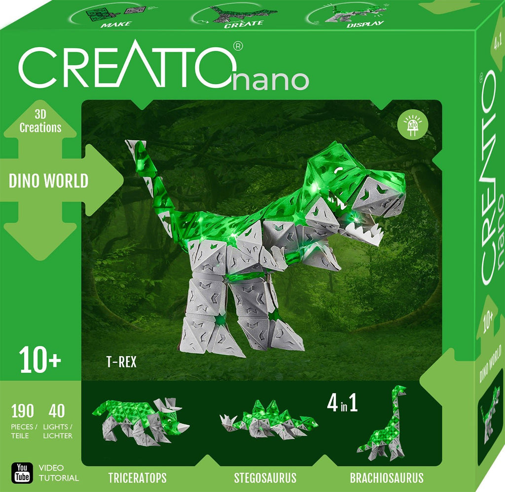 Leuchtender 3D: Creatto Dinosaurier: Dino World - Kosmos