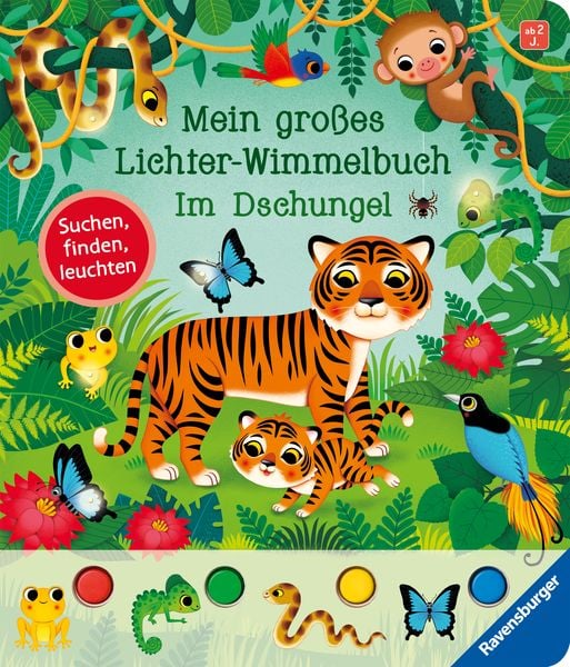 Lichter - Wimmelbuch: Im Dschungel - Ravensburger