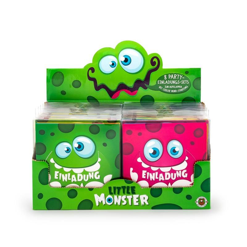 Einladungskarten Geburtstag Kinder – Monsterdesign & Umschläge
