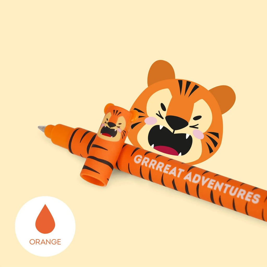 Löschbarer Gelstift Tiger von Legami mit radierbarer Tinte