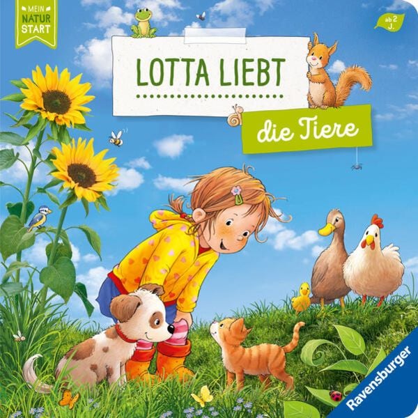 Lotta liebt die Tiere – Sach - Bilderbuch - Ravensburger