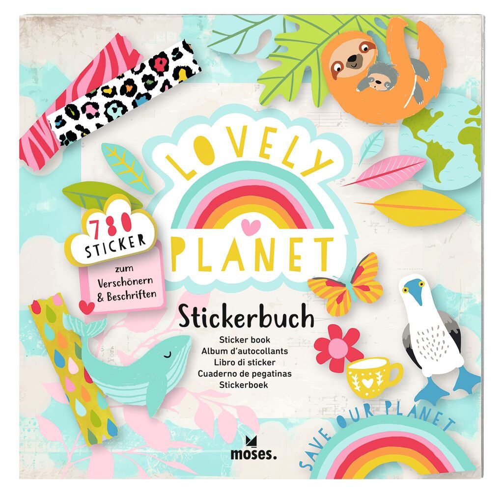 Lovely Planet Stickerbuch - Moses