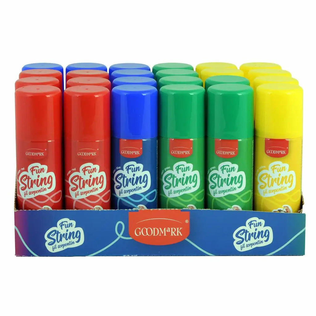Luftschlangenspray 70 ml sortiert ab 8 Jahren Partyeffekt
