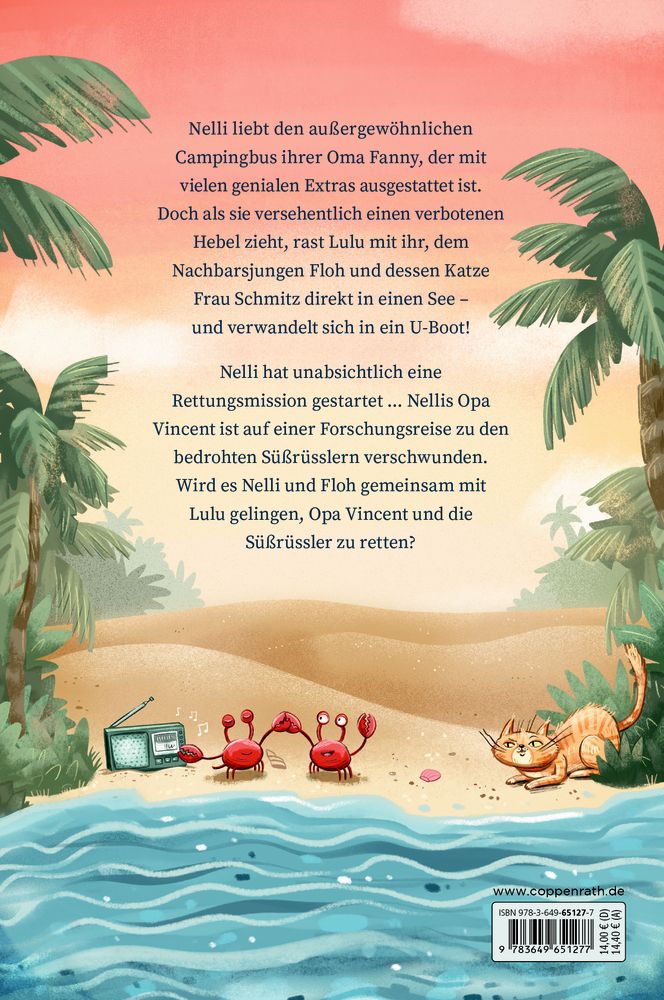 Lulu der Superbus auf Opa Rettungsmission Abenteuerbuch Hardcover