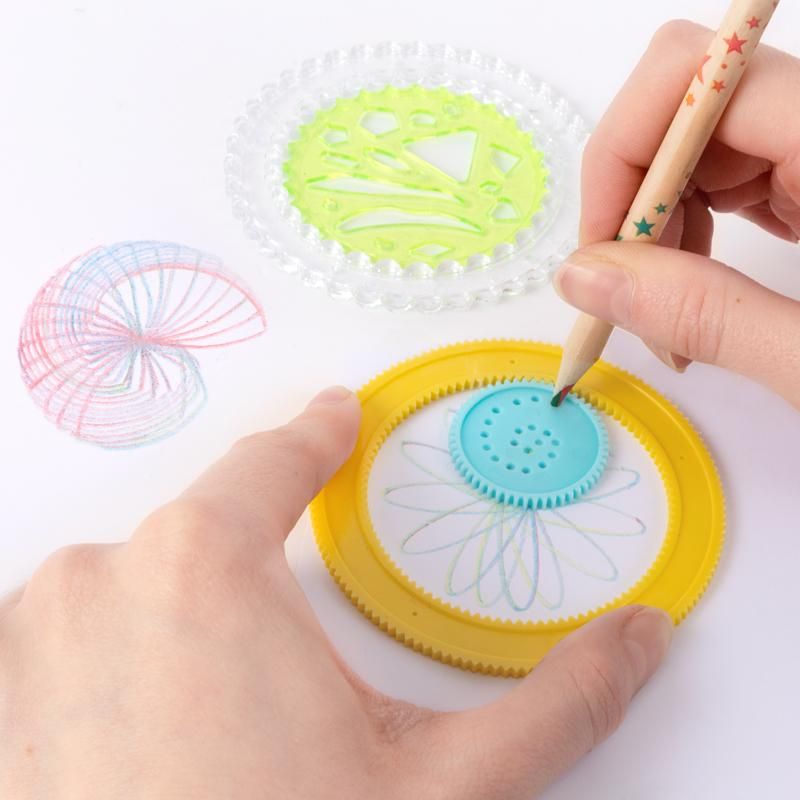 MAGIC MOMENTS - Spirographen & Mandala - Set 6 - teilig - Trendhaus