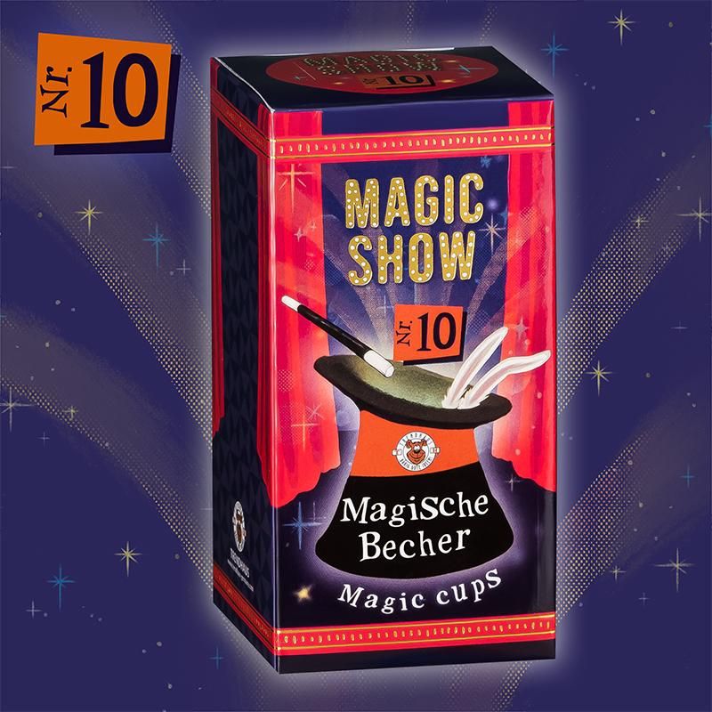 MAGIC SHOW Trick 10 Magische Becher - Trendhaus