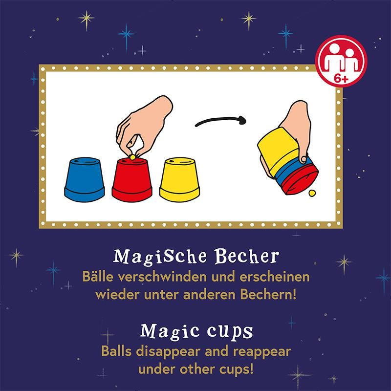 MAGIC SHOW Trick 10 Magische Becher - Trendhaus