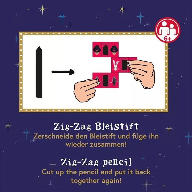 MAGIC SHOW Trick 2 Zig - Zag Bleistift - Trendhaus