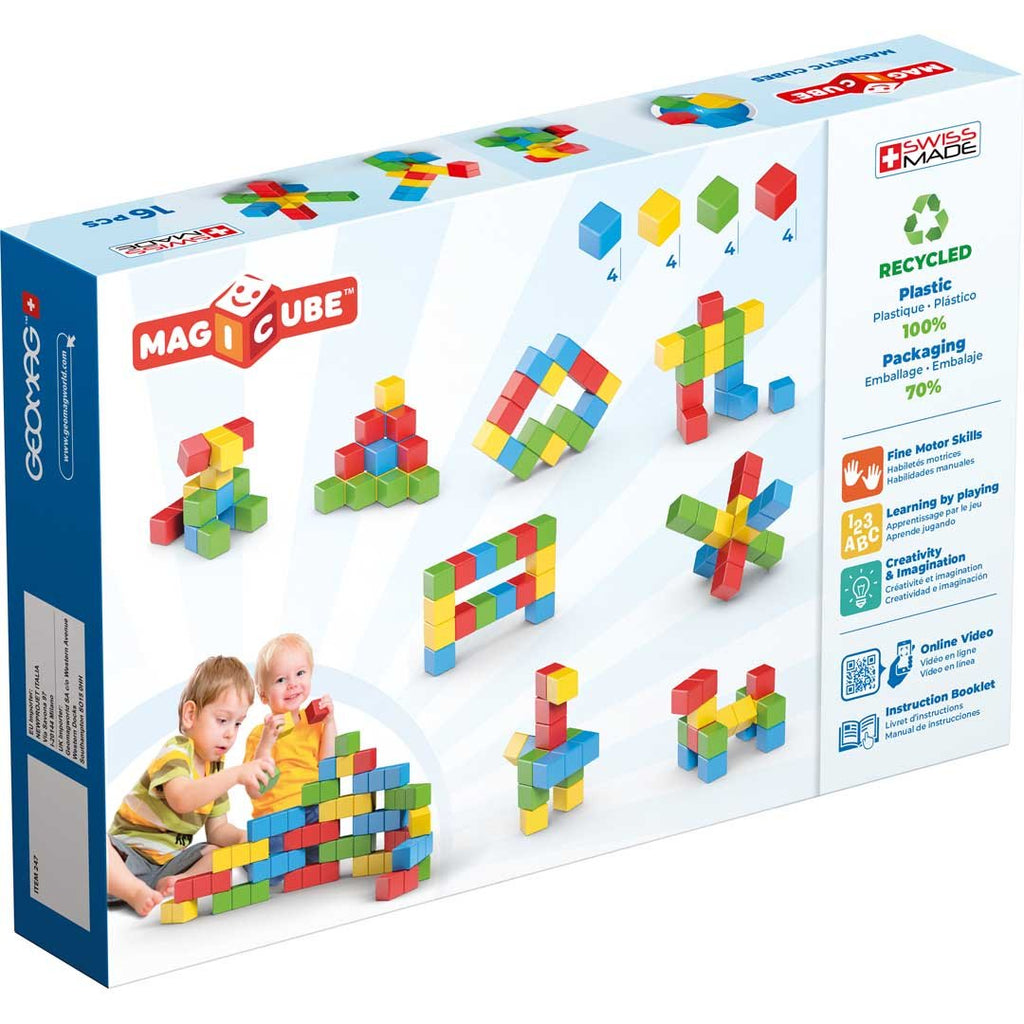 Magnetbausteine - Geomag Magicube Creative Set 16 - Geomag