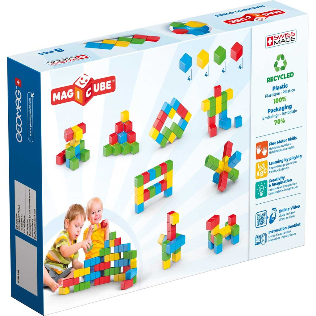 Magnetbausteine - Geomag Magicube Creative Set 8 - Geomag