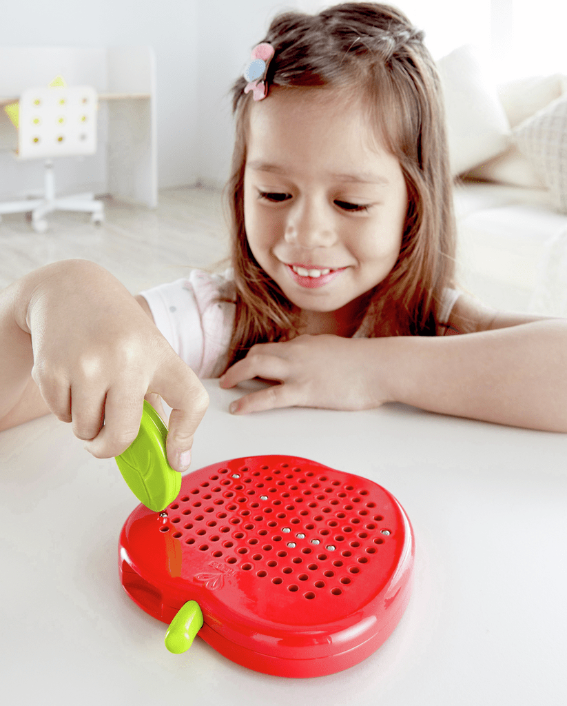 hape magnetspiel apfel für kinderhände entwickelt
