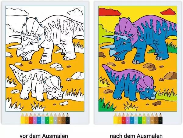 Malen nach Zahlen - CreArt - Dinosaurier - Ravensburger