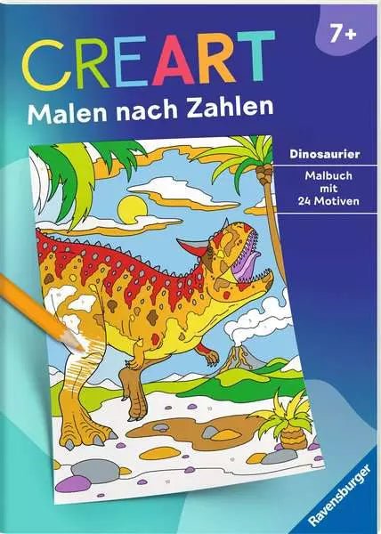 Malen nach Zahlen - CreArt - Dinosaurier - Ravensburger