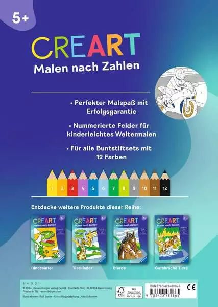 Malen nach Zahlen - CreArt - Fahrzeuge - Ravensburger