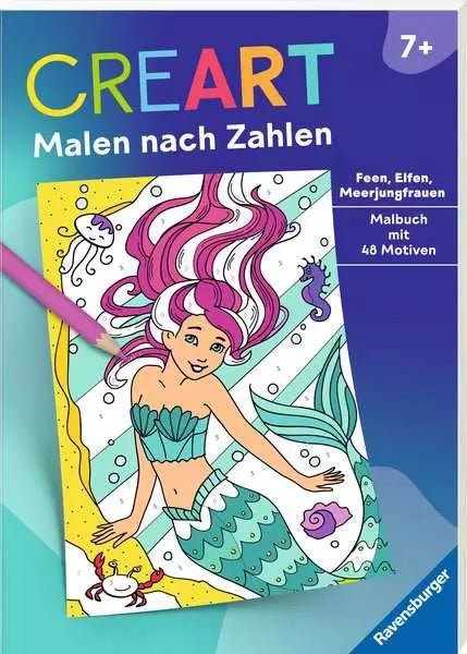 Malen nach Zahlen - CreArt - Feen, Elfen, Meerjungfrauen - Ravensburger