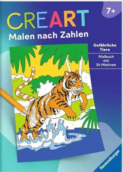 Malen nach Zahlen - CreArt - Gefährliche Tiere - Ravensburger