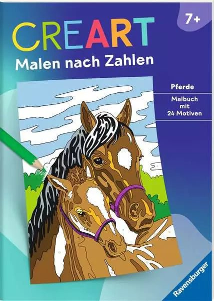 Malen nach Zahlen - CreArt - Pferde - Ravensburger