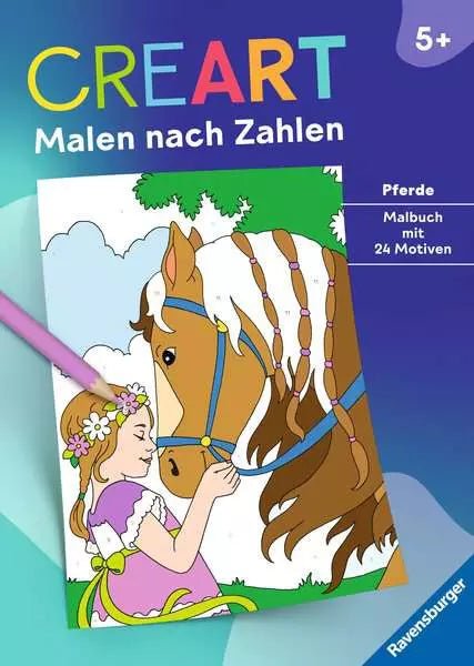 Malen nach Zahlen - CreArt - Pferde - Ravensburger