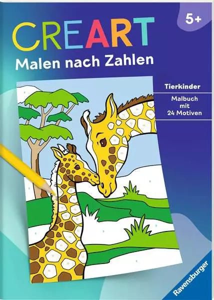 Malen nach Zahlen - CreArt - Tierkinder - Ravensburger