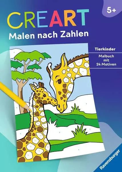 Malen nach Zahlen - CreArt - Tierkinder - Ravensburger