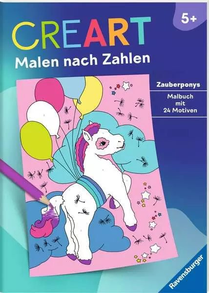 Malen nach Zahlen - CreArt - Zauberponys - Ravensburger