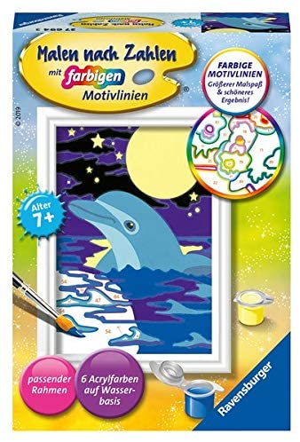 Malen nach Zahlen - Kleiner Delfin - Ravensburger