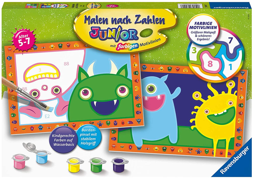 Malen nach Zahlen - Lustige Monster - Ravensburger