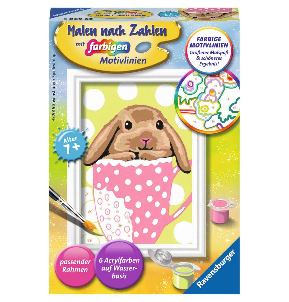 Malen nach Zahlen - Süßes Schlappohr Hase - Ravensburger